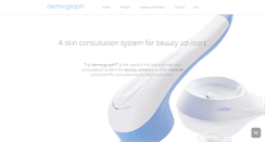 Desktop Screenshot of dermograph.com