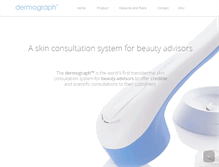 Tablet Screenshot of dermograph.com